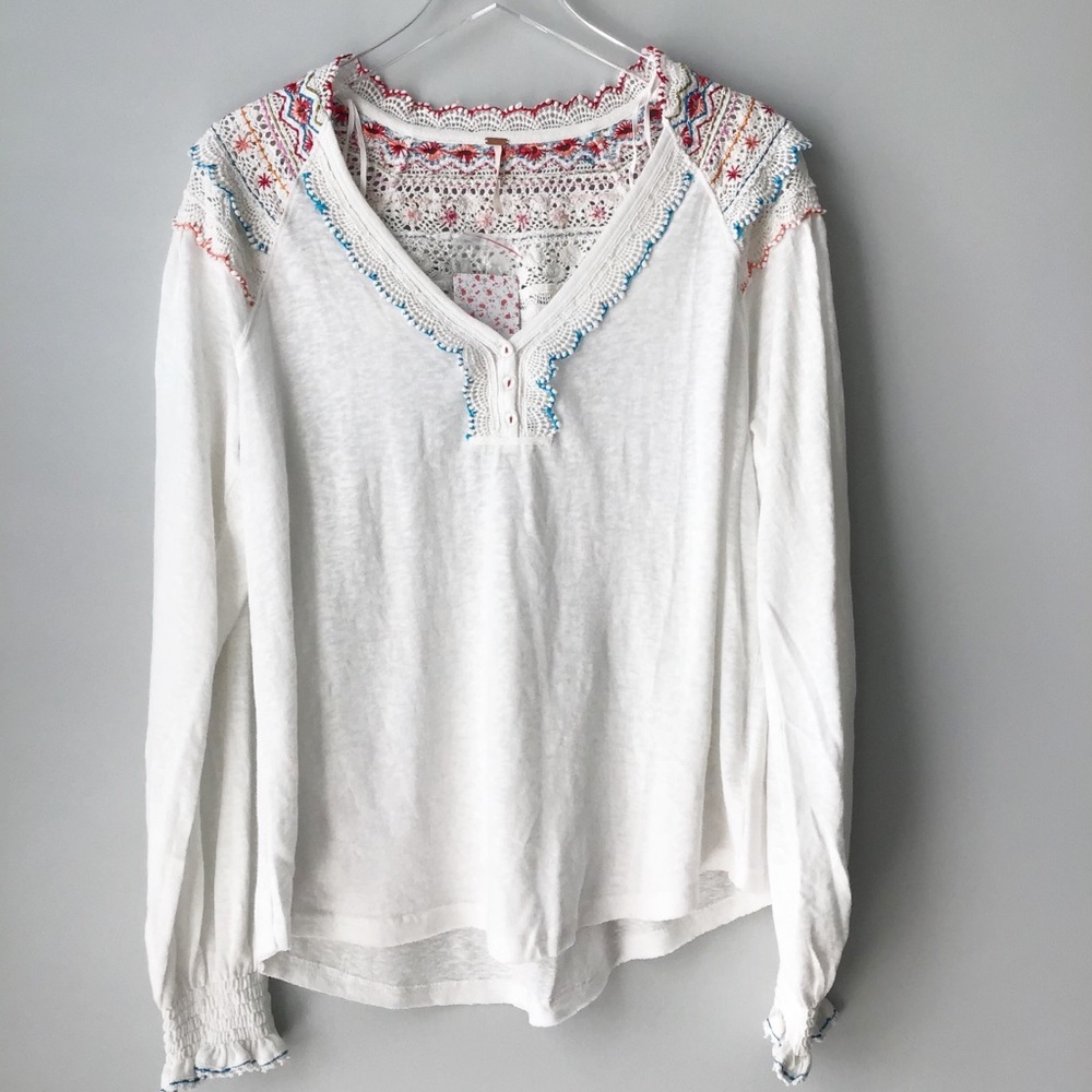 FREE PEOPLE siesta fiesta top✨